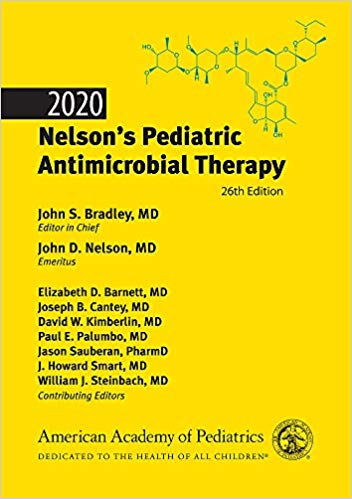 Nelson’s Pediatric Antimicrobial Therapy (26th Edition) 2020